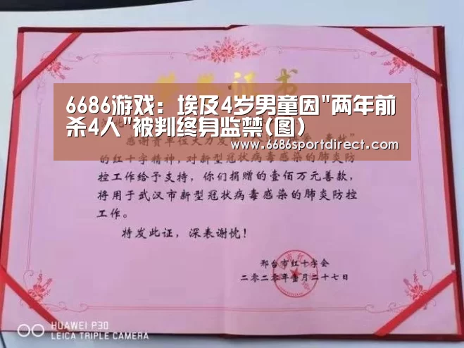 6686游戏:埃及4岁男童因两年前杀4人被判终身监禁(图)(图1) 6686游戏